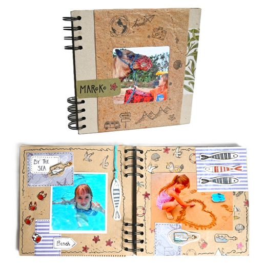 Razítka Aladine Creative Stamp, 46 ks - Cestování