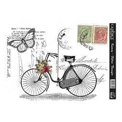 Transferový obrázek na textil Cadence, 25x35 cm - Kolo