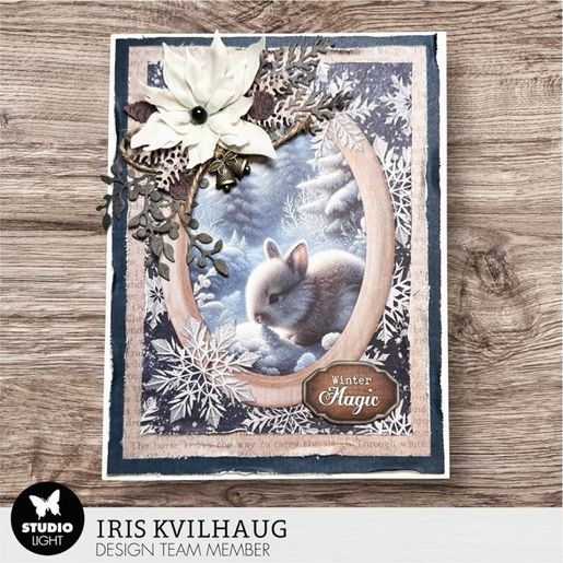 Kovové přívěsky Studio Light, 10 ks - Zlaté vánoční stromečky