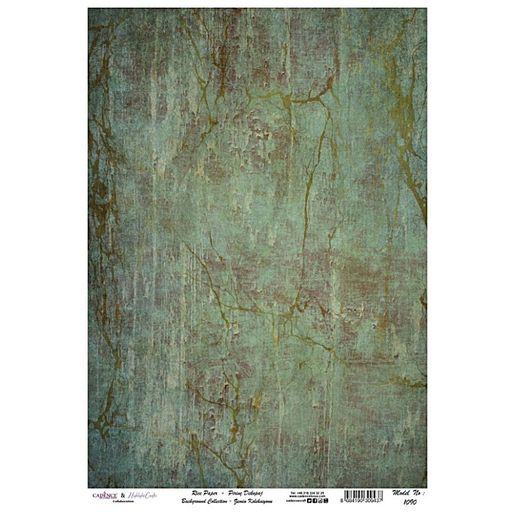 Rýžový papír Cadence - Oprýskaná zeď - VYBERTE VELIKOST