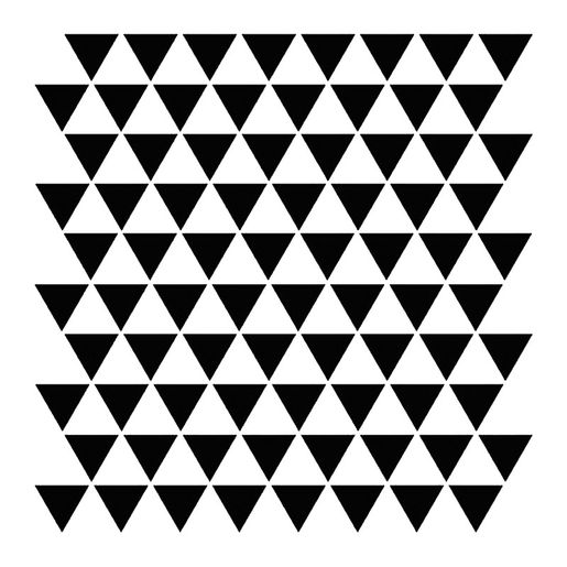 Šablona TCW 12"x12" (30,5x30,5 cm) - Triangle Mosaic