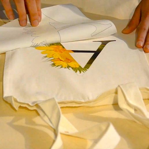 Transferový obrázek na textil Cadence, 25x35 cm - VYBERTE PÍSMENA