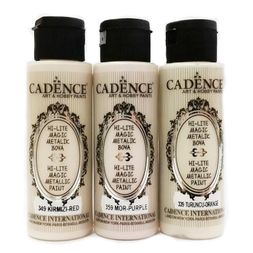 Metalická měnící barva Cadence Hi-Lite Magic, 70 ml - VYBERTE ODSTÍN