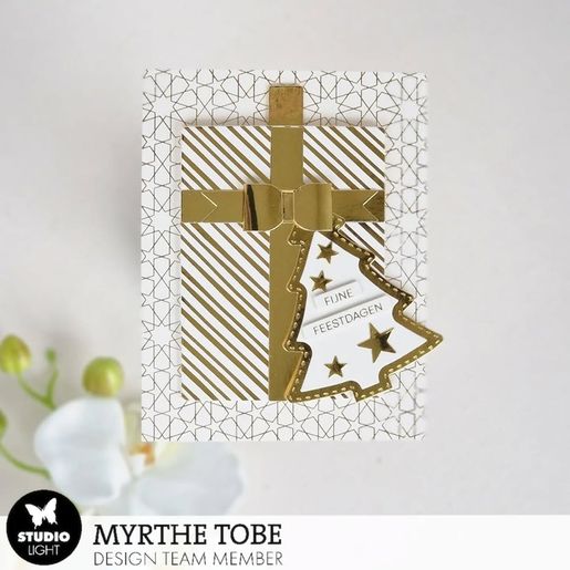 Vyřezávací šablony Studio Light, 7 ks - Obálka na dárkovou kartu