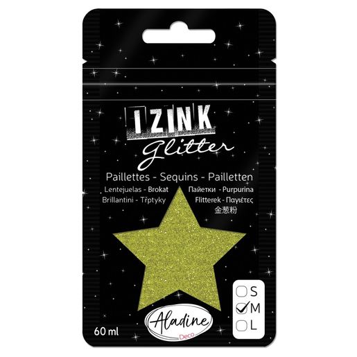 Třpytky Aladine Izink Glitter, 60 ml, vel. M - VYBERTE ODSTÍN