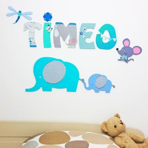 Dřevěný výřez k dekoraci Gomille, 15 cm - Abeceda - VYBERTE PÍSMENO