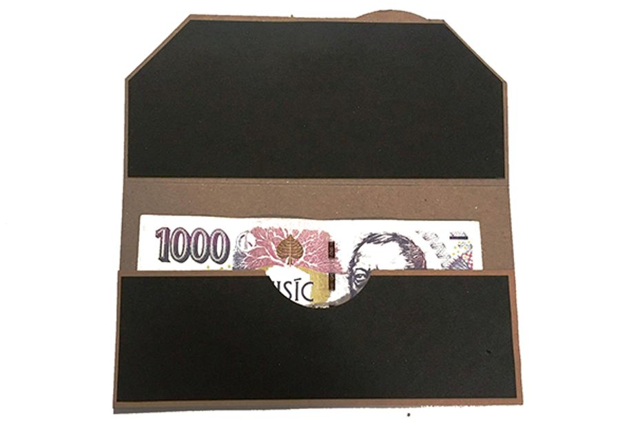 Dárková obálka na peníze