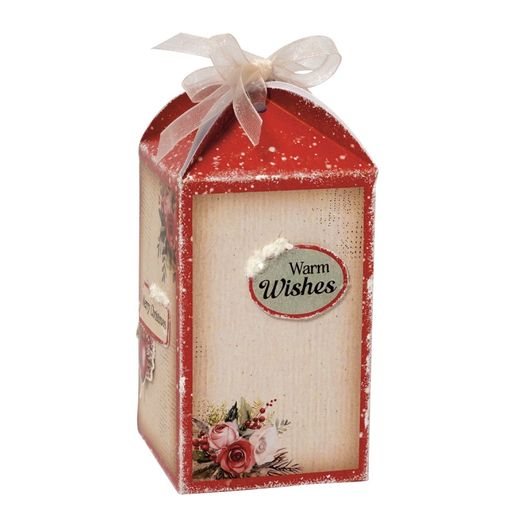 DIY Dárkové krabičky Studio Light, A4, 12 l. - Klasické Vánoce