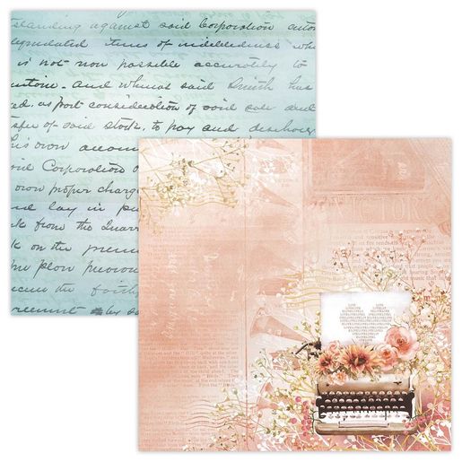 Blok scrapbookových papírů Studio Light "Write Your Story", 30,5x30,5 cm, 12 l.