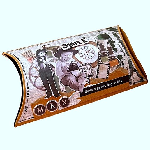 Sada papírů Studio Light, A4, 10 l. - kraftové