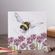Přání Wrendale Designs "Flight of the Bumblebee ", 15x15 cm - Čmelák