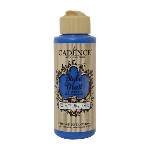 Matná akrylová barva Cadence Style Matt, 120 ml - VYBERTE ODSTÍN