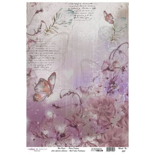 Rýžový papír Cadence - Snový motýl - VYBERTE VELIKOST