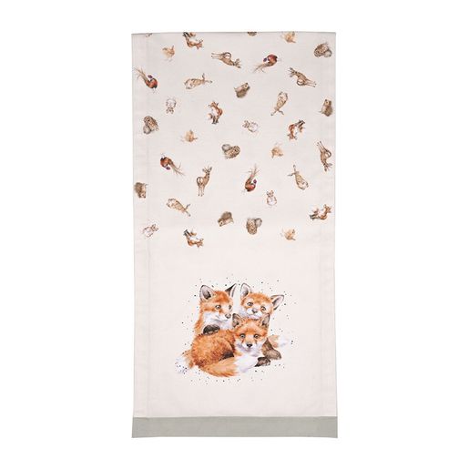 Běhoun na stůl Wrendale Designs "Woodlanders" - Lesní zvířata