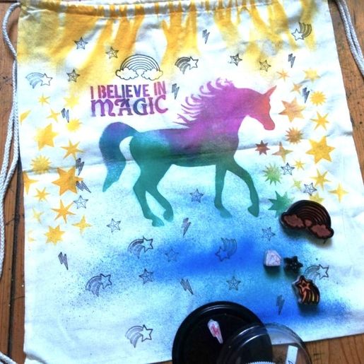 Šablona TCW - Unicorn - VYBERTE VELIKOST