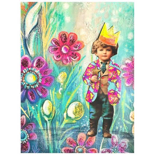 Blok s papírovými výseky Studio Light "25", A5, 20 l. - Barevná pláž