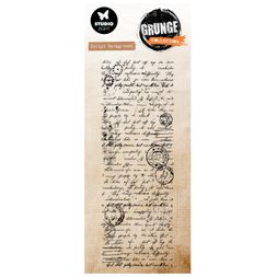 Gelové razítko Studio Light "Grunge", 19,4x7,2 cm - Starý dopis