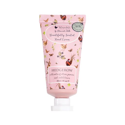 Krém na ruce Wrendale Designs "Hedgerow", 30 ml - Citrusy, jasmín, lístky fialky