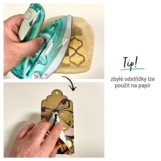 Transferový obrázek na textil Cadence, A3 - Měděná mříž