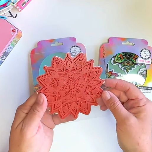 Razítko Studio Light "25“, 12x12 cm - Mandala