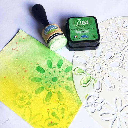 Razítkovací polštářek Aladine Izink Dye - VYBERTE ODSTÍN