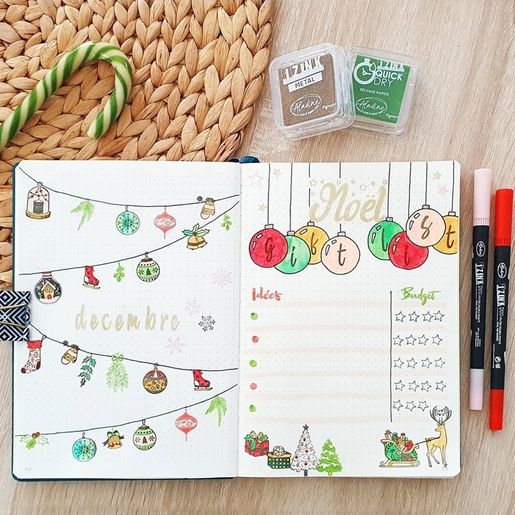 Vánoční razítka Aladine Stampo Noël, 13 ks - Severské Vánoce