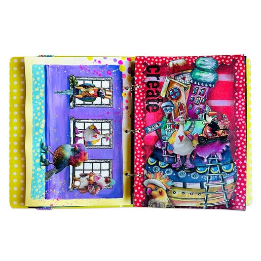 Papírové výseky Studio Light "25“, 32 ks - Potrhlí ptáčci