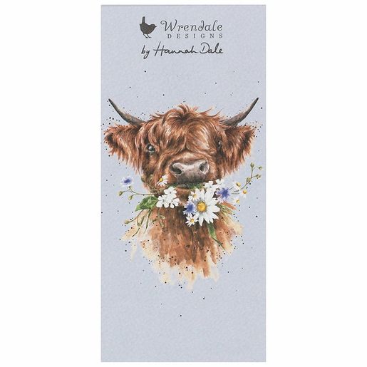 Nákupní seznam s magnetem Wrendale Designs "Daisy Coo" - Kráva