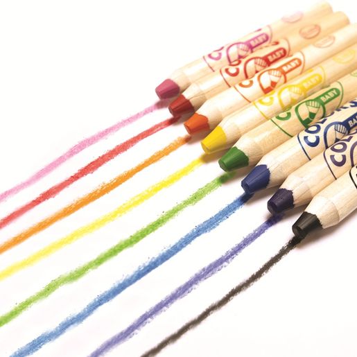 Pastelky pro nejmenší Aladine Colors Baby Jumbo - 8 barev