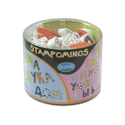 Dětská razítka Aladine Stampo Minos, 33 ks - Azbuka