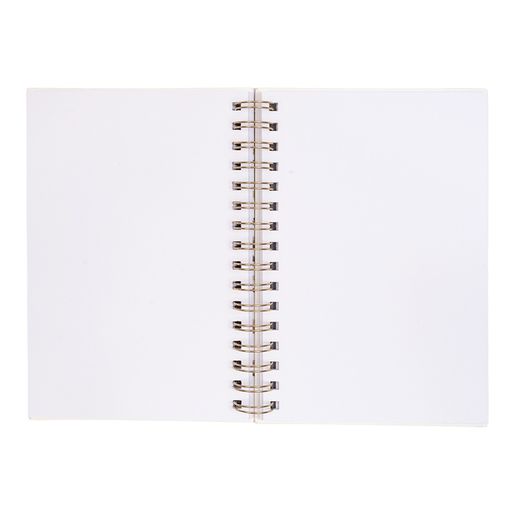 Kroužkový blok Wrendale Designs "Pond Dipping", A5, 96 l., čistý - Ledňáček