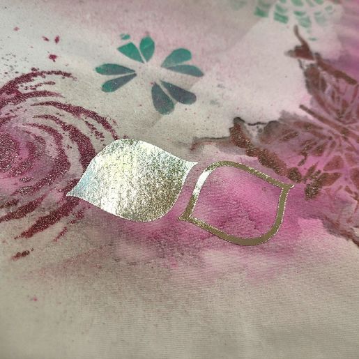 Transferový obrázek na textil Cadence, A3 - Měděné citrony