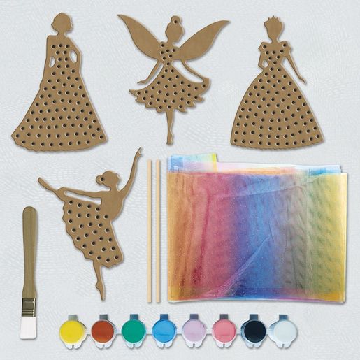 Kreativní sada pro děti Aladine - Tylové šatičky