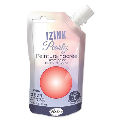 Perleťová barva Aladine Izink Pearly, 80 ml - VYBERTE ODSTÍN