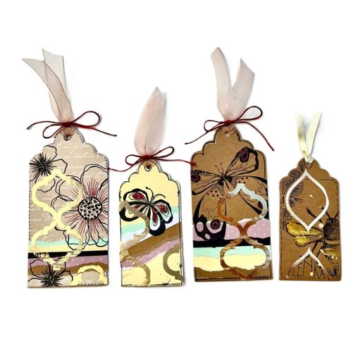 Transferový obrázek na textil Cadence, A3 - Měděná mříž