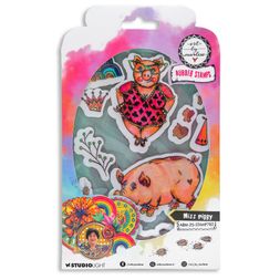 Cling razítka Studio Light "25“, 11 ks - Slečna Prasátková