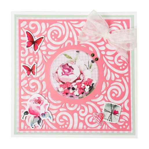 Scrapbooková sada Studio Light, 30,5x30,5 cm, 12 l. - Shabby Chic