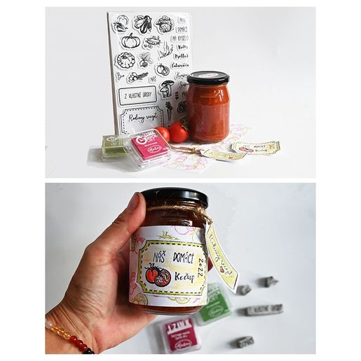 Razítka Aladine Stampo Hobby, 31 ks - Zavařujeme