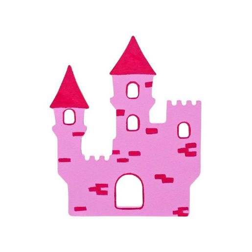 Dřevěný výřez k dekoraci Gomille, 15 cm - Hrad