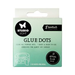 Gelové lepicí tečky Studio Light, 4 mm - 110 ks