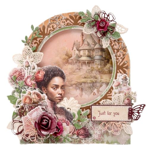 Vyřezávací šablony Studio Light "Victorian Dreams", 11 ks - Prvky na art journal