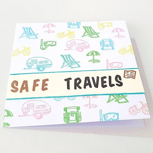 Diářová razítka Aladine Stampo Bullet Journal, 54 ks - Venku