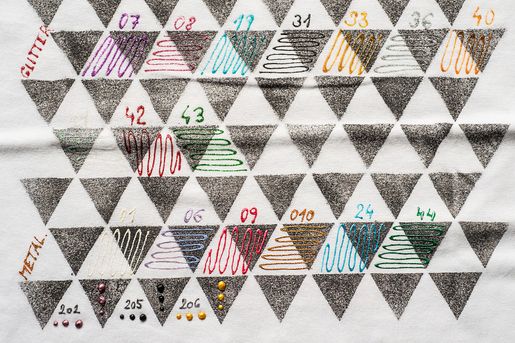 Textilní kontura metal, 20ml - metalická