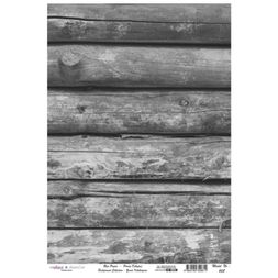Rýžový papír Cadence - Šedé trámy - VYBERTE VELIKOST