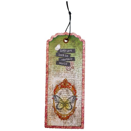 Gelové razítko Studio Light "Grunge", 19,4x7,2 cm - Starý dopis