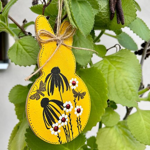 Gelová razítka Studio Light, 3 ks - Třapatky, siluety