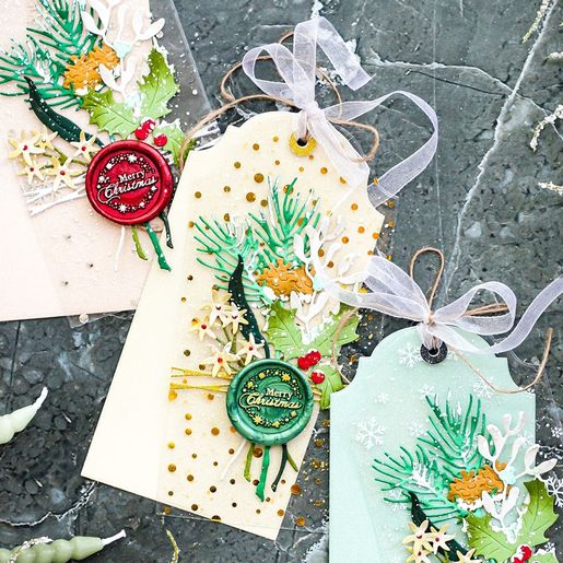 Acetátová fólie Studio Light, A4, 6 ks - Zlaté vločky