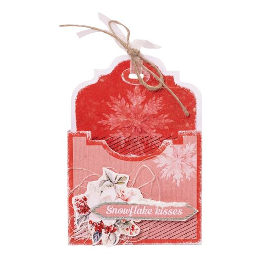 DIY Dárkové krabičky Studio Light, A4, 12 l. - Klasické Vánoce