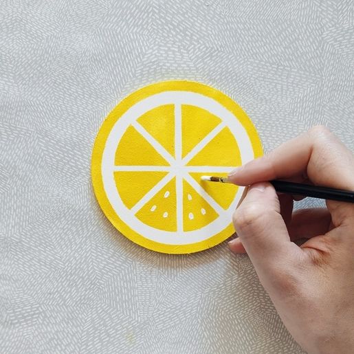 Dřevěný výřez k dekoraci Gomille, 10 cm - Kruh, malý