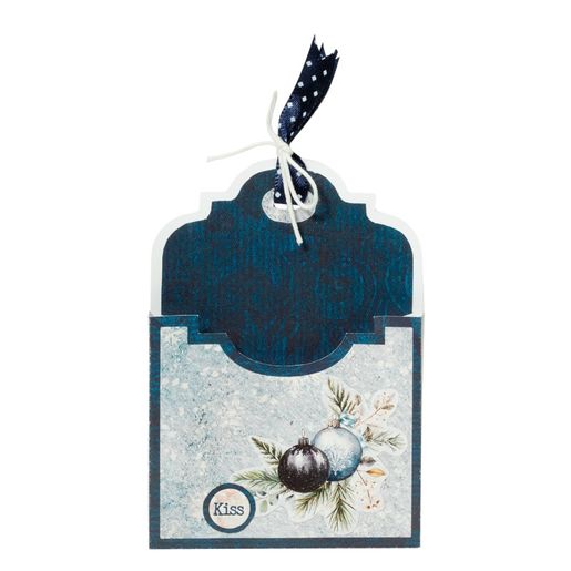 DIY Dárkové krabičky Studio Light "Winter Wonderland", A4, 12 l. - Zima se zvířátky